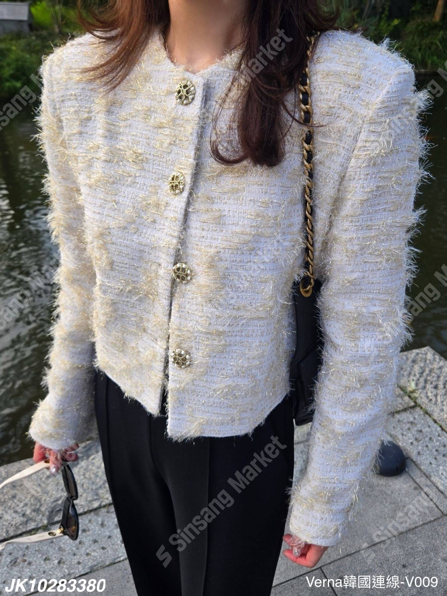 韓風貴氣毛呢外套