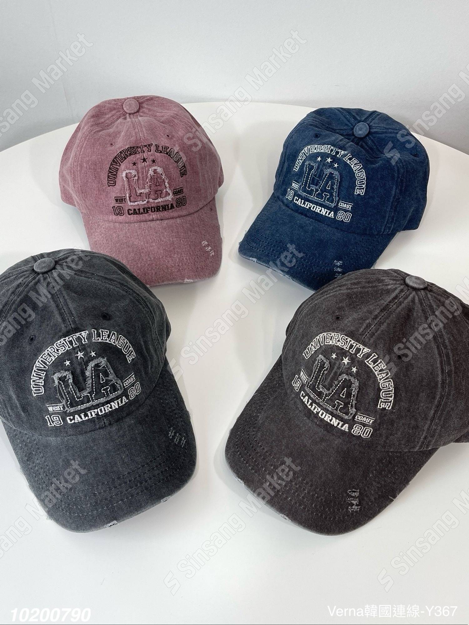 仿舊刺繡復古老帽