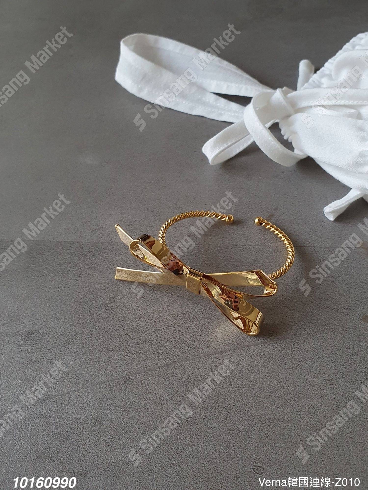 甜美蝴蝶結手環