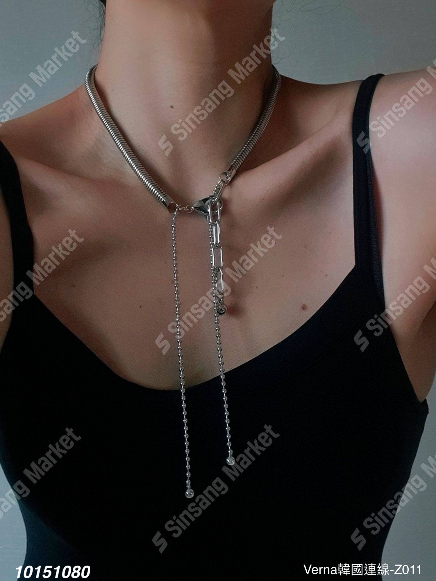中性鏈條時尚項鏈