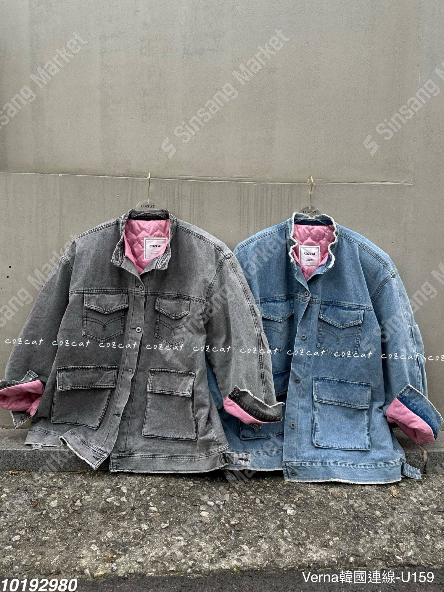 冬季潮流水洗牛仔外套