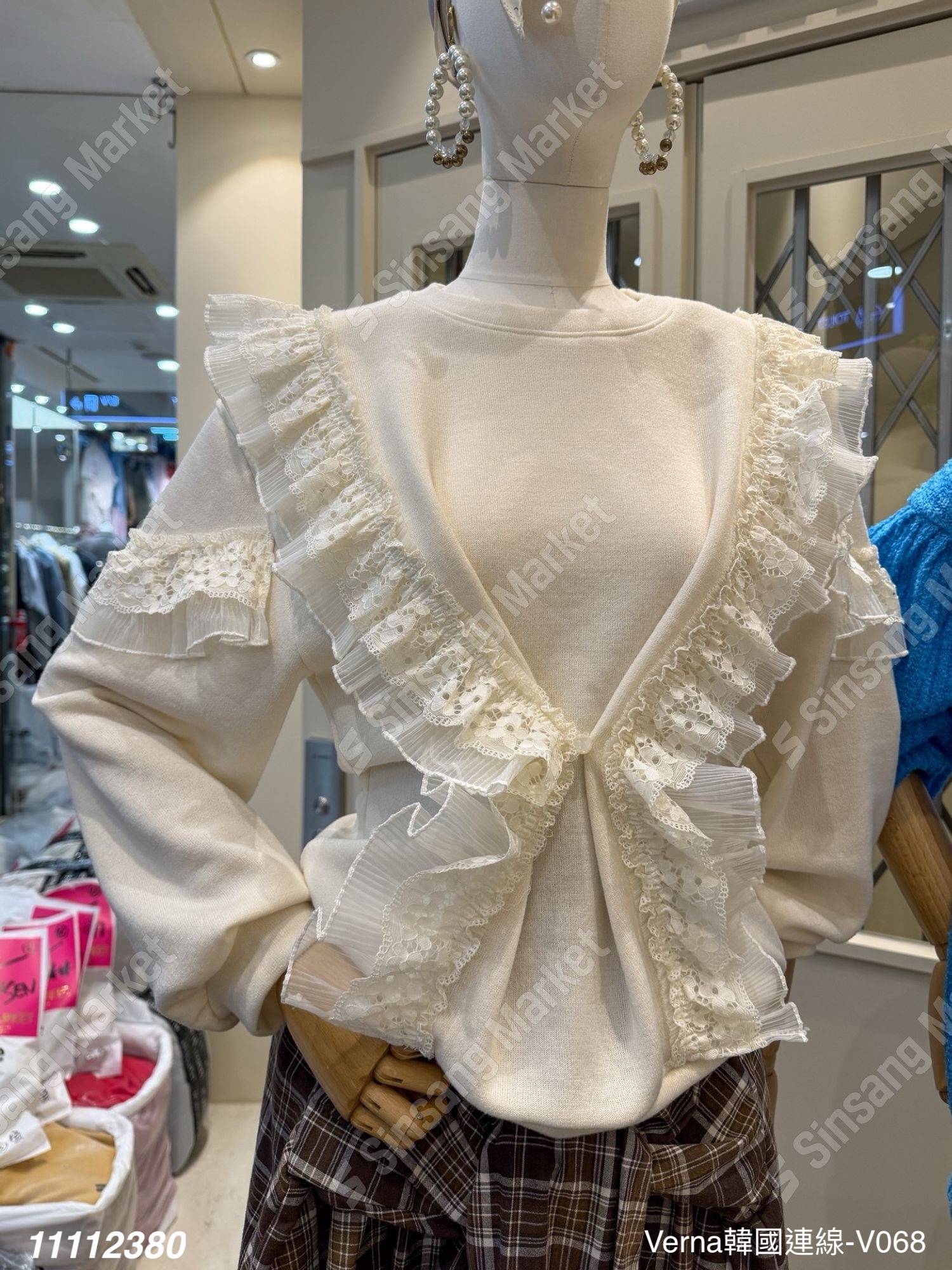 華麗氣質蕾絲上衣