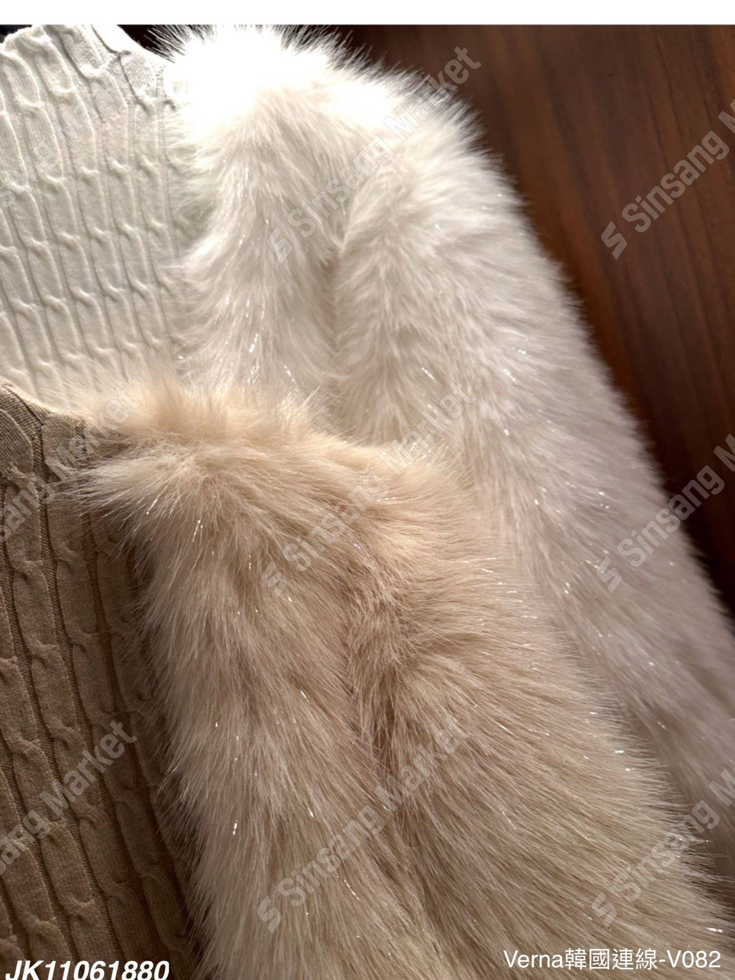 閃耀亮麗毛海外套