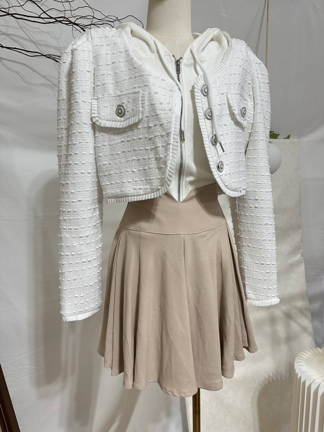 氣質飄逸傘狀短裙