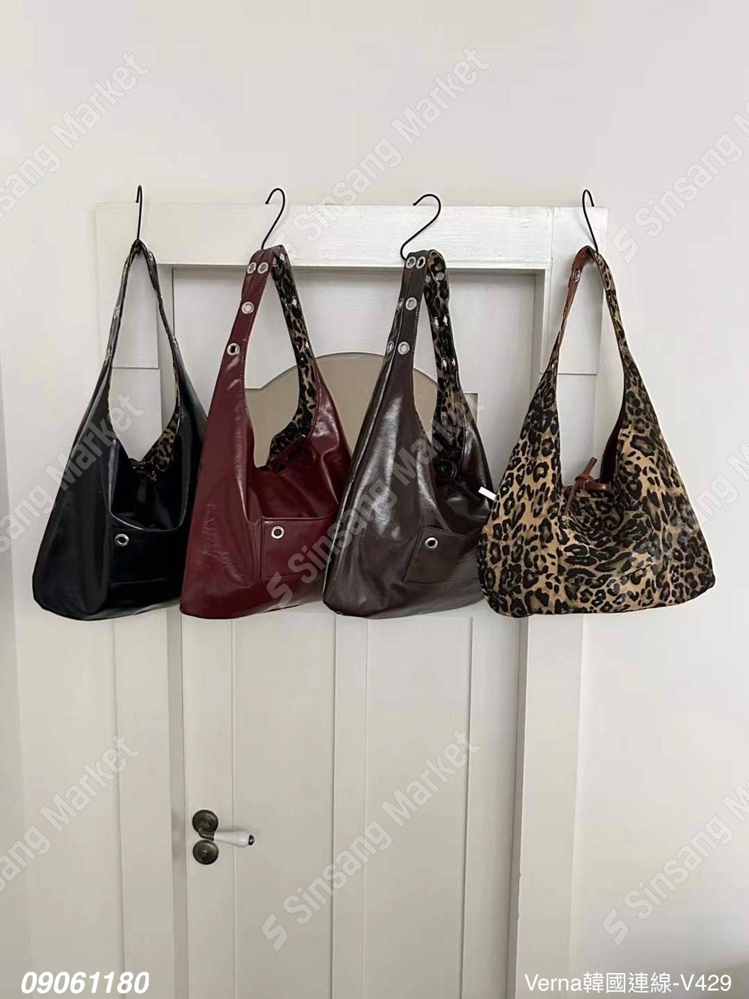 簡約素雅單肩流浪包