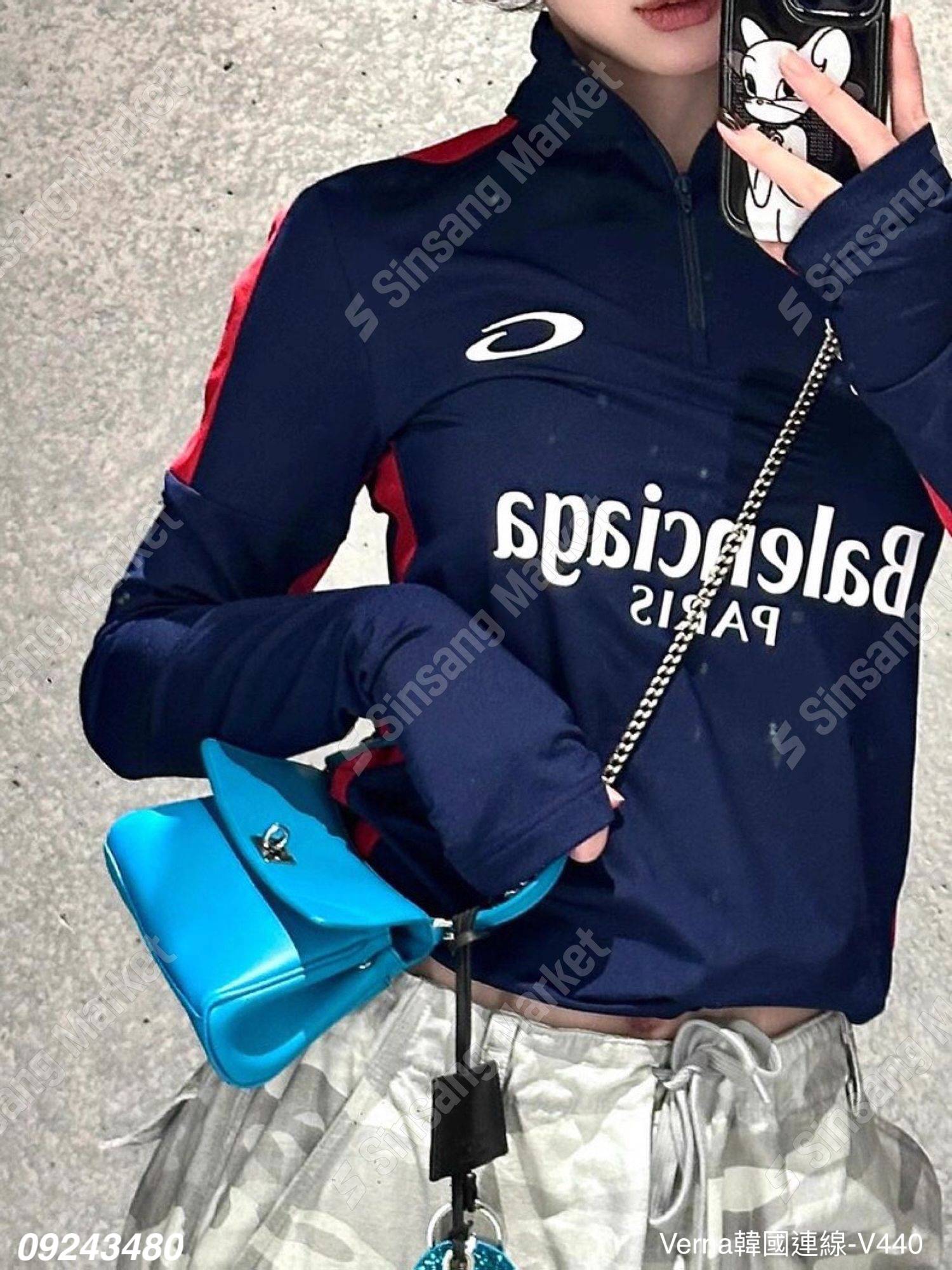 韓系亮眼氣質鏈條包