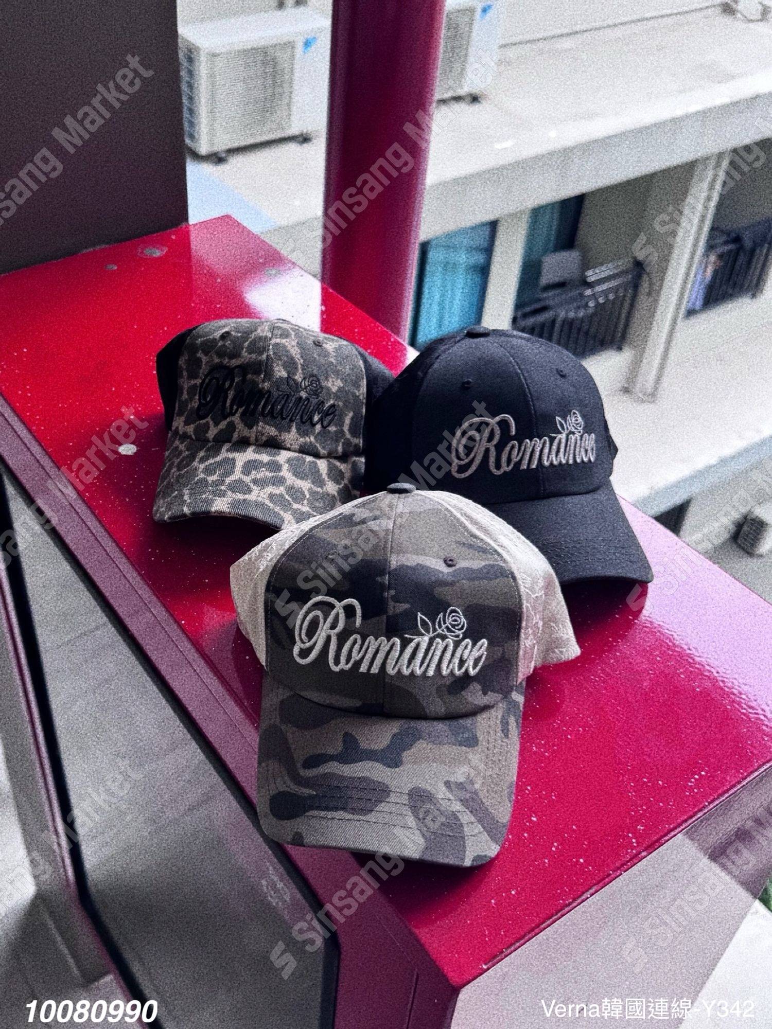 中性帥氣迷彩棒球帽