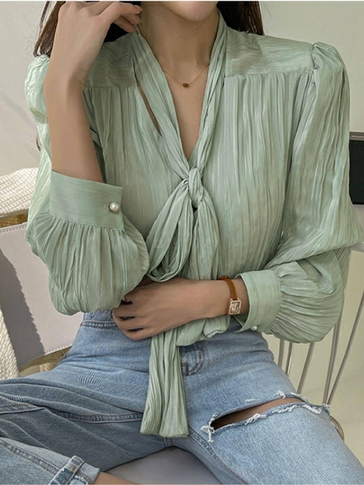 質感薄荷綠外衣